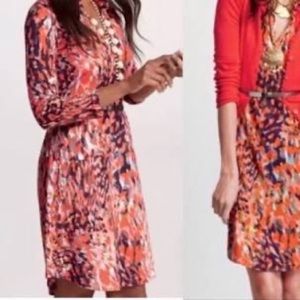 CAbi Watercolor Shirt Dress | size XL